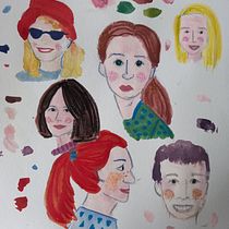 Mon projet du cours : Création de personnages à partir de dessins d’observation. Un proyecto de Ilustración tradicional, Diseño de personajes, Dibujo y Sketchbook de Delphine Vandermeulen - 15.06.2024