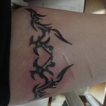 Meu projeto do curso: Tatuagem para principiantes. Tattoo Design project by Lara Julie - 06.15.2024