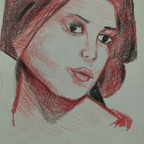 Meu projeto do curso: Retrato clássico: o método de desenho da renascença. Fine Arts, Sketching, Drawing, Portrait Drawing, Realistic Drawing, and Artistic Drawing project by Michel Santos - 06.15.2024