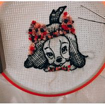 Mi proyecto del curso: Dibujo con hilo. Ilustração tradicional, Desenho, Bordado, Desenho realista, Tecido, e Design têxtil projeto de Daniela Ibarra - 16.06.2024