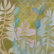 Il mio progetto del corso: Tecniche di acquerello in negativo per illustrazione botanica. Un proyecto de Ilustración tradicional, Pintura a la acuarela e Ilustración botánica de Celina Rigoni - 16.06.2024