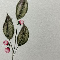 My project for course: Botanical Illustration with Watercolors. Traditional illustration, Fine Arts, Painting, Drawing, Watercolor Painting, and Botanical Illustration project by Fernanda Cizescki - 06.17.2024