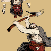 Mi proyecto del curso: Character design: creación de personajes 2D. Un proyecto de Ilustración tradicional, Diseño de personajes, Videojuegos y Diseño de videojuegos de iusauravanesa - 18.06.2024