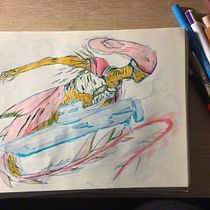Mi proyecto del curso: Sketchbook fantástico: dibuja personajes desde la imaginación. Ilustração tradicional, Criatividade, Desenho, e Sketchbook projeto de David Brito - 19.06.2024