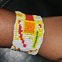 My project for course: Beaded Jewelry Design: Weave Elegant Patterns. Accessor, Design, Arts, Crafts, Jewelr, Design, and Fiber Arts project by Sanushka Manilal - 06.19.2024