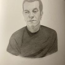 Mi proyecto del curso: Retrato realista con lápiz de grafito. Un progetto di Illustrazione tradizionale, Belle arti, Bozzetti, Disegno a matita, Disegno, Disegno di ritratti, Disegno realistico, Disegno artistico e Disegno anatomico di Ruth Hernandez - 19.06.2024