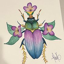 Mi proyecto del curso: Dibujo y composición naturalista en acuarela. Traditional illustration, Drawing, Watercolor Painting, and Naturalistic Illustration project by Liliana González - 06.21.2024