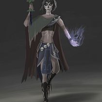 Mi proyecto del curso: Concept art para diseño de personajes y worldbuilding Ein Projekt aus dem Bereich Traditionelle Illustration, Design von Figuren, Digitale Illustration, Concept Art, Digitale Zeichnung und Digitale Malerei von Esteban Flores - 20.06.2024