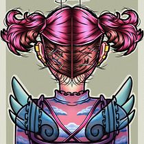 Meu projeto do curso: Retrato de personagens femininas com Procreate. Projekt z dziedziny Trad, c, jna ilustracja, Ilustracja c, frowa, R, sunek c i frow użytkownika isabelamiguezgarcia8 - 28.03.2023