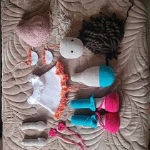 Mój projekt z kursu: Lalki amigurumi w stylu romantycznym. Arts, Crafts, To, Design, Fiber Arts, and Textile Design project by elzbieta_m - 06.23.2024