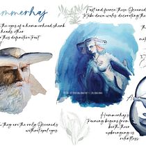 My project for course: Fantasy Drawings in Graphite and Watercolor: A Field Guide Ein Projekt aus dem Bereich Design von Figuren, Malerei, Bleistiftzeichnung, Zeichnung und Aquarellmalerei von Bethany Funnell - 21.06.2024
