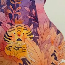 Il mio progetto del corso: Acquerello in negativo per l'illustrazione d'infanzia. Ilustração tradicional, Pintura, Desenho a lápis, Pintura em aquarela, Ilustração infantil, e Narrativa projeto de Diletta Indiveri - 24.06.2024