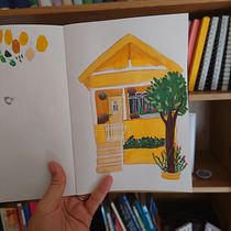 Mein Abschlussprojekt für den Kurs: Gouache-Techniken für Illustrationen Ein Projekt aus dem Bereich Traditionelle Illustration, Skizzenentwurf, Kreativität, Zeichnung, Aquarellmalerei, Sketchbook und Gouachemalerei von tabbygirl - 24.06.2024