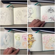 Mi proyecto del curso: Sketching diario como inspiración creativa. Traditional illustration, Sketching, Creativit, Drawing, and Sketchbook project by Ane S - 06.24.2024