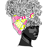 Meu projeto do curso: Retrato vetorial com texturas manuais. Ilustração vetorial e Ilustração digital projeto de Joy Oliveira - 24.06.2024
