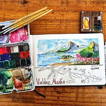 My project for course: Watercolor Travel Journal. Traditional illustration, Watercolor Painting, Sketchbook, and Architectural Illustration project by Stacey - 06.23.2024
