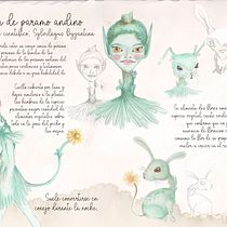 Mi proyecto del curso: Dibujos de fantasía en grafito y acuarela: guía práctica. Un proyecto de Diseño de personajes, Pintura, Dibujo a lápiz, Dibujo y Pintura a la acuarela de Paula Martínez - 25.06.2024