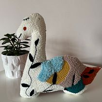 Mi proyecto del curso: Técnicas de punch needle para crear animales de peluche. To, Design, Embroider, Punch Needle, and Textile Design project by gorgelinaraguayan - 06.25.2024