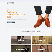 Pagina Web: Calzados Javicc. Projekt z dziedziny Informat, ka, Web design, Tworzenie stron internetow, ch, Projektowanie produktu c i frowego użytkownika Juan Pablo Corahua Diaz - 22.06.2024