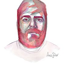 Mi proyecto del curso: Retrato artístico en acuarela. Fine Arts, Painting, Watercolor Painting, and Portrait Drawing project by Ana María Soler Lajarín - 06.26.2024
