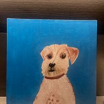 Il mio progetto del corso: Ritratto realistico di animali da compagnia con la pittura a olio. Artes plásticas, Pintura, Pintura a óleo e Ilustração naturalista projeto de giorgia_gasparini - 25.06.2024