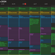 Mi proyecto del curso: Organización de agenda: gestiona tu tiempo y energía. Een project van Creatieve consultanc,  Design management, Marketing y Management En Productiviteit van eym_gonzalez - 27.06.2024