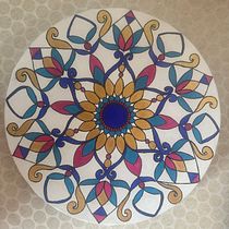 Mein Abschlussprojekt für den Kurs: Mandalas: Entwirf Muster mit Acrylfarben. Painting, Drawing, Acr, and lic Painting project by Ebru Oezel - 06.27.2024
