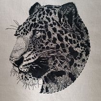 Mi proyecto del curso: Dibujo con hilo. Ilustração tradicional, Desenho, Bordado, Desenho realista, Tecido, e Design têxtil projeto de Eileen Portilla - 27.06.2024