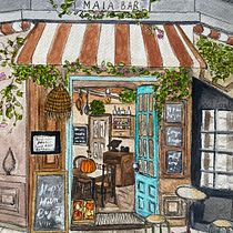 Il mio progetto del corso: Illustrazione urbana ad acquerello: dipingi la tua città. Projekt z dziedziny  Malarstwo,  R, sunek, Malowanie akwarelą,  R i sunek architektoniczn użytkownika roberta_silvestri - 27.06.2024