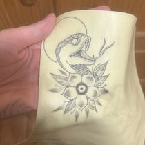 Mi proyecto del curso: Tatuaje para principiantes. Tattoo Design project by Irene Hernández - 06.27.2024