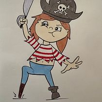Mi proyecto del curso: Introducción a la creación de personajes estilo cartoon. Un projet de Illustration traditionnelle, Conception de personnages , et Dessin de Clau Galdames - 27.06.2024