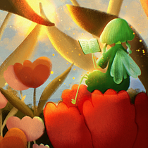 Mi proyecto del curso: Escenas atmosféricas en Procreate: pinta con colores y luces. Un progetto di Illustrazione digitale di Luz del Alba Francisco González - 27.06.2024