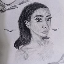 Mi proyecto del curso: Sketchbook de retrato: explora el rostro humano. Sketching, Drawing, Portrait Drawing, Artistic Drawing, and Sketchbook project by anetteprado49 - 06.28.2024