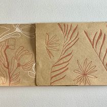 My project for course: Botanical Patterns in a Sketchbook: Conquer the Blank Page. Ilustração tradicional, Pattern Design, Ilustração botânica, e Sketchbook projeto de Fiona Mcnaught - 30.06.2024