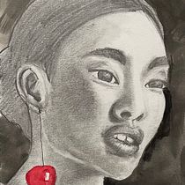 My project for course: Contemporary Portraits with Graphite. Een project van Traditionele illustratie,  Beeldende kunst,  Schetsen, Tekening met potlood,  Tekening,  Portrettekening, Realistische tekening,  Artistieke tekening y Anatomisch tekenen van mandyjqueen - 30.06.2024