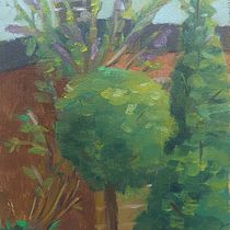 My project for course: Plein Air Oil Painting for Beginners: Paint Outdoors. Een project van  Beeldende kunst, Schilderij y  Olieverfschilderij van sarahjosine - 30.06.2024