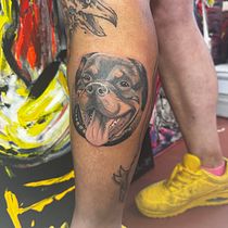 Mein Abschlussprojekt für den Kurs: Realistisches Farb-Tattoo . Tattoo Design project by Michelle Glöckner - 07.01.2024