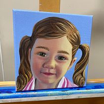 My project for course: Portrait Painting with Oil: Explore Light and Shade. Fine Arts, Painting, and Oil Painting project by matey52 - 06.27.2024