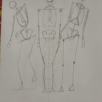 Mi proyecto del curso: Dibujo anatómico para principiantes Ein Projekt aus dem Bereich Bildende Künste, Skizzenentwurf, Bleistiftzeichnung, Zeichnung, Realistische Zeichnung und Anatomische Zeichnung von Mª del Pilar Moyano Simón - 01.07.2024