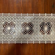 My project for course: Kumiko: Learn Japanese Woodworking Design. Un proyecto de Diseño de complementos, Artesanía, Diseño de interiores, DIY y Carpintería de Joe - 30.06.2024