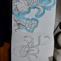 Mi proyecto del curso: Sketching diario como inspiración creativa. Traditional illustration, Sketching, Creativit, Drawing, and Sketchbook project by natalyroldan - 07.01.2024