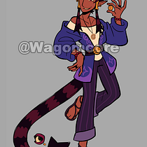 Meu projeto do curso: Design de personagens fantásticos no Procreate. Projekt z dziedziny Projektowanie postaci, Ilustracja c, frowa, R, sunek c, frow, Malarstwo c i frowe użytkownika Alexia Martins - 02.07.2024