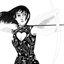 Mi proyecto del curso: Técnicas de dibujo tradicional con Procreate. Un proyecto de Ilustración tradicional, Dibujo, Ilustración digital, Dibujo de Retrato y Dibujo digital de Maria Akl - 02.07.2024