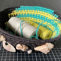 Vacation basket with souvenirs Ein Projekt aus dem Bereich Weben, H und werk von Daniela Haupt - 01.05.2024