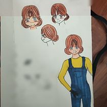 Mi proyecto del curso: Creación de personajes manga. Traditional illustration, Character Design, Comic, and Manga project by rakelwill77 - 06.14.2024