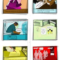 Mi proyecto del curso: Periodismo gráfico: Usa viñetas para contar historias reales. Traditional illustration, Comic, Digital Illustration, and Creative Writing project by gc_marabc - 07.03.2024