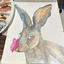 Mi proyecto del curso: Técnicas experimentales de acuarela para principiantes. Un progetto di Illustrazione tradizionale, Belle arti, Pittura ad acquerello e Illustrazione naturalistica di Francisca Armijo - 03.07.2024