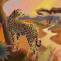 My project for course: Digital Illustration: Create a Colorful Nature Scene. Un projet de Illustration traditionnelle, Illustration numérique et Illustration naturaliste de Cher Cowan - 03.07.2024