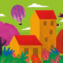 Meu projeto do curso: Ilustração flat com Photoshop. Traditional illustration, Digital Illustration, and Digital Painting project by Lucas Almeida - 06.13.2024
