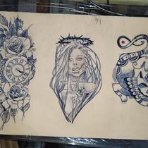 Mi proyecto del curso: Tatuaje para principiantes. Tattoo Design project by Alfredo Peñafiel Medina - 07.04.2024